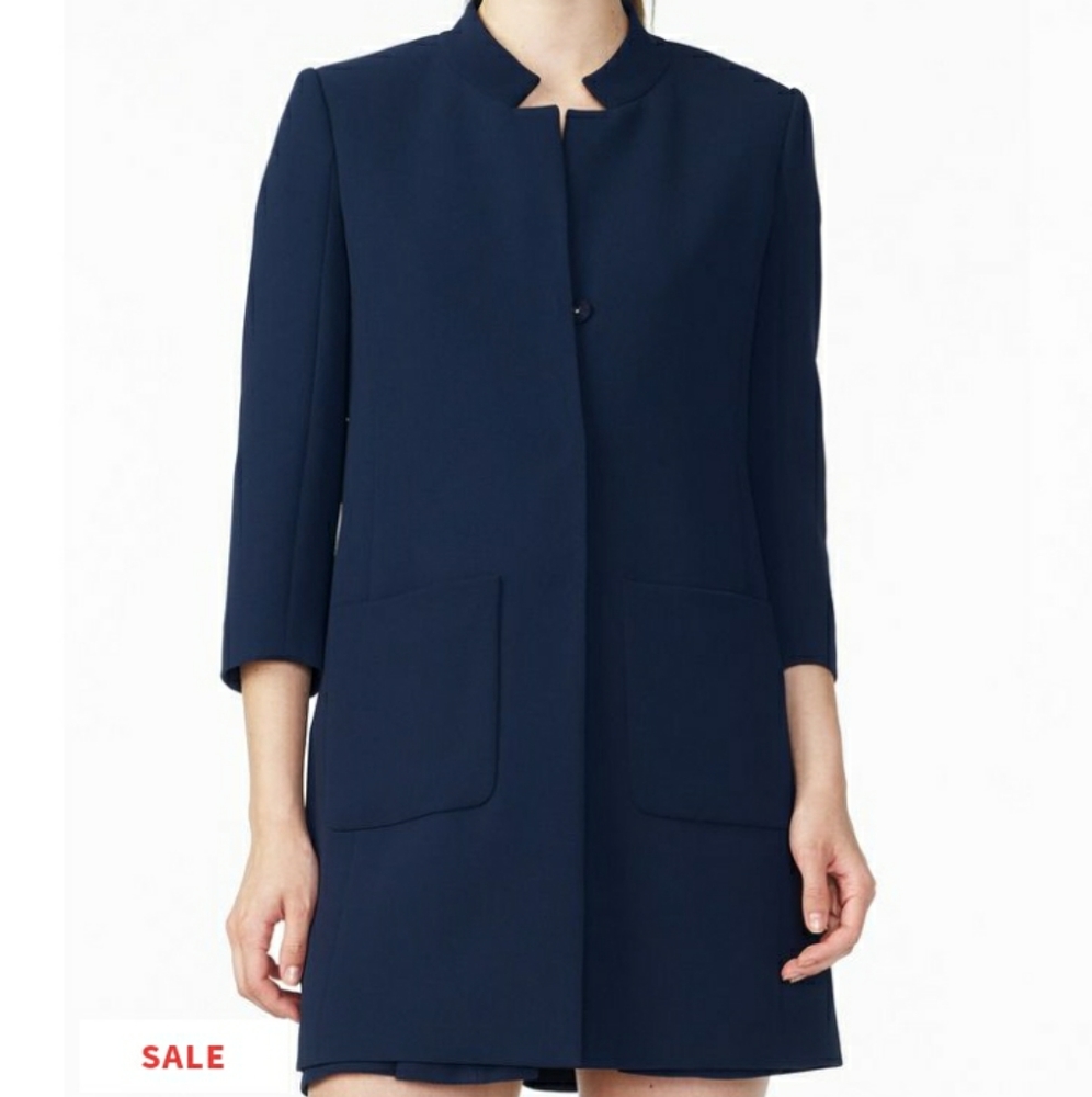 Armani Exchange Textured Patch Pocket Coat